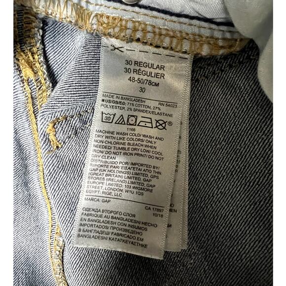 GAP Perfect Bootcut Jeans Women’s 30R Medium Wash Flare Denim - Picture 4 of 8